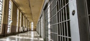 Corridor in a prison