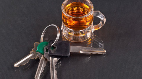 alcohol and car keys dui
