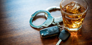 dui handcuffs driving alcohol